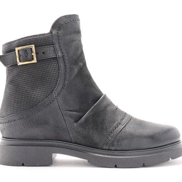 Miz Mooz Tawny size 40 black leather boots NWOB 9 - Picture 3 of 8